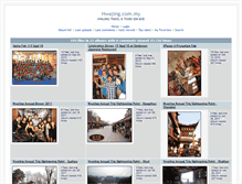 Tablet Screenshot of gallery.hwajing.com.my